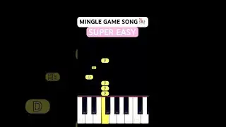 Mingle Game Song 🎠(SUPER EASY Piano Tutorial) | Clean Synthesia Version (Squid Game Season 2)