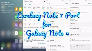 Lamlazy v5 Note 7 Ported ROM for Note 4 N910F | Note 7 experience on N910F 