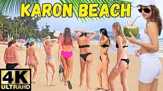 Karon Beach - Amazing Tropical Beach in Phuket [4K]