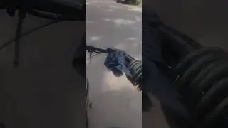 Avenger 85 stock motorized bicycle engine speed run 49.81 mph