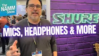 Shure Rocks NAMM 2024 with New Mics, Headphones and More