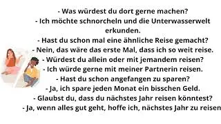 Traumurlaubsziel /Deutsch lernen / A2