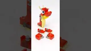 Red Dragon 31145 LEGO Creator 3 in 1 #shorts #lego