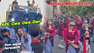 Kebaya merah full nyeni feat APL audio di karnaval parang banyakan kediri 2023