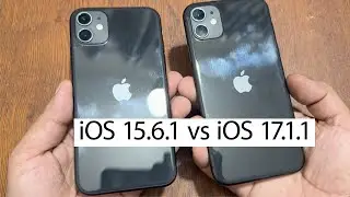 iPhone 11 iOS15.6.1 vs iPhone 11 iOS17.1.1 Speed Test | iSuperTech