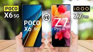 POCO X6 5G vs iQOO Z7 Pro - which one is better ✅🤔