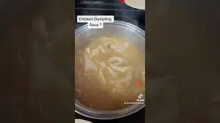 Chicken Dumpling soup