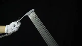 High Pressure Shower Head Water Saving Flow With Chrome ABS Rain spray Nozzle bathroom accessories