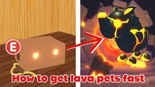 How to Get the Lava Pets Fast | Fire Dimension Hacks in Roblox Adopt Me
