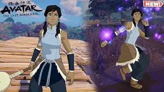 Fortnite KORRA Skin GAMEPLAY!(Avatar C5 S2 Battle Pass Outfit)