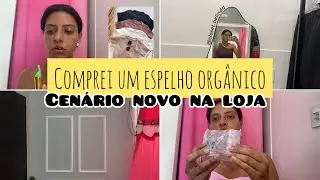 Vlog| Comprei um espelho novo | cenário novo nos fundo da loja | Mimos para o dia das Mulheres |