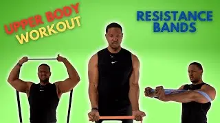 🔥 Upper Body Resistance Band Workout | No Weights, No Problem!