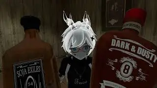 Evening at the bar with Taco and Hugo - VRChat