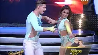 ¡Los Ositos; Nicol Salce y Carlos Gutierrez bailan #Salsa! #RumboALaGranFinal #Bailando2017