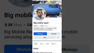 Big Mobile Repair Facebook Page hacked 