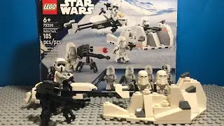 Snowtrooper Battle Pack Stop Motion Speed Build