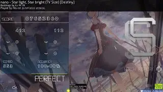osu! || 327pp HD SS on 6* aim map