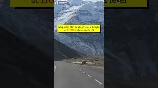 Magnetic Hill - Ladakh #travel #shorts