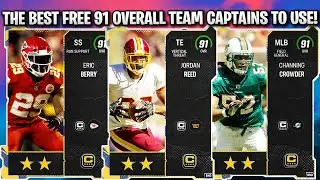 THE BEST FREE 91 OVERALL TEAM CAPTAINS TO USE IN MADDEN 24!