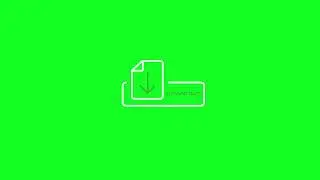 Download icon green screen.