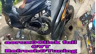 Aerox 155 and Click 125 Full upgrade and Tuning with Refresh 2022