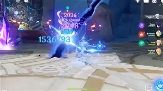 AYATO AND RAIDEN E SKILL