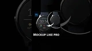 Create Mockup Like Pro in Photoshop #shorts