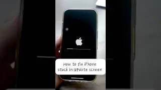 😫Fix iPhone Stuck in Update/Apple Logo Screen! ASAP!