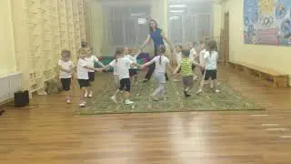 открытое занятие танцевальный кружок в детском саду