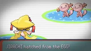 Live Shiny Jirachi after 26,964 Pokemon seen + 2 Shiny Woopers! (Pomeg Glitch)