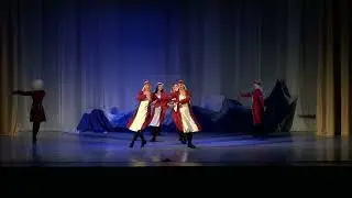 Лезгинка . Отчетный концерт студии танца ZariNa , центр 