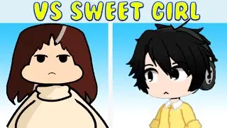 Friday Night Funkin' - Vs Sweet Girl Funkin (Official Mod) ALL WEEKS [FNF MOD/HARD]