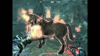 The Elder Scrolls V: Skyrim - Levelling Destruction/Two-handed/One-handed The Easy Way - Shadowmere