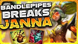 NEW BANDLEPIPES JANNA ENCHANTER BUILD S16 | League of Legends