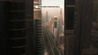 Morning views of Sheikh Zayed Road #dubai #trending #viral #sheikhzayedroad