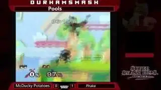 Durham Smash Bi Weeklies 15 - Phake [Marth] vs McDucky Potatoes [Ganondorf]