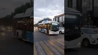 БКМ 32100D, б/н 7038 маршрут №10А на проспекте Маршала Жукова