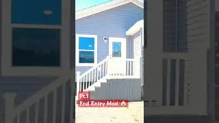 End Entry Mod Pt.1 Check out full vid! #realestate #buffalo #modular #newhome