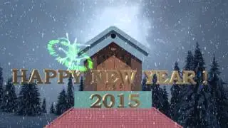 Happy new year clip