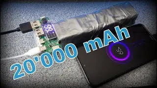 Саморобний power bank із гімна та палок на колінці за 30 хв