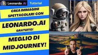 Meglio di Midjourney! CREA immagini INCREDIBILI con LEONARDO.AI -  Tutorial ITA
