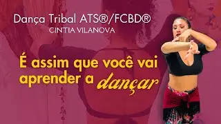 Aprender a dançar não é para qualquer uma, sabia? | Tribal ATS® . Cintia Vilanova
