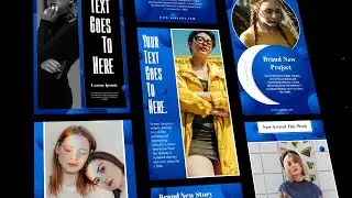 Instagram Stories (After effects and Premiere Pro template)