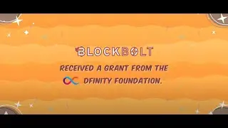⚡️ BlockBolt Received a Grant from the DFINITY Foundation!