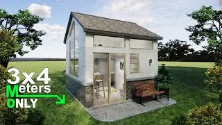 Small Loft-Type Tiny House Design Ideas (3x4 Meters)  (12 sqm)  (Upgrade)