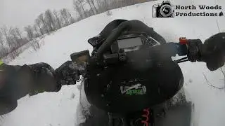 Northern Maine Backcountry Snowmobiling