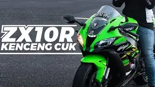TESTRIDE KAWASAKI ZX10R 2018 - KENCENG MBLO😁
