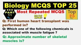 Biology MCQs With Answer| NTS Biology MCQs| Mcqs Locker