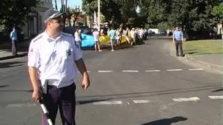 ДАІ забезпечують БДР під час заходів, присвячених Дню Незалежності України