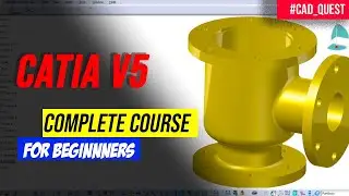 CATIA V5 TUTORIALS FOR BEGINNERS [COMPLETE COURSE] ll CATIA PRACTICE MODEL 29 II AUTOMOTIVE DESIGN